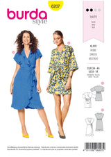 Burda Style Misses Dress Sewing Pattern for Stylish Creations B6207