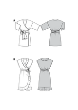 Burda Style Misses Dress Sewing Pattern for Stylish Creations B6207
