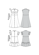 Burda Style Misses Dress Sewing Pattern for Stylish Creations B6240