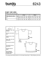 Burda Style Misses Top/Vest Sewing Pattern for Stylish Creations B6243