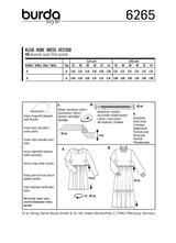 Burda Style Misses Dress Sewing Pattern for Stylish Creations B6265