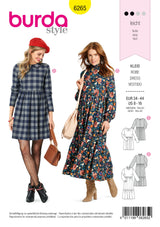 Burda Style Misses Dress Sewing Pattern for Stylish Creations B6265