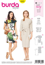 Burda Style Misses Dress Sewing Pattern for Stylish Creations B6322