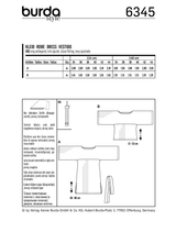 Burda Style Misses Sportswear Sewing Pattern for Stylish Outfits B6345