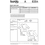 Burda Style Misses Top Vest Sewing Pattern for Stylish Creations B6354