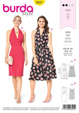 Burda Style Miss Dress Sewing Pattern for Stylish Creations B6421