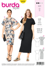 Burda Style Misses Dress Sewing Pattern for Stylish Creations B6439