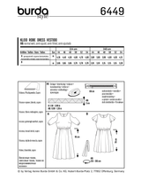 Burda Style Plus Size Dress Sewing Pattern for Stylish Creations B6449