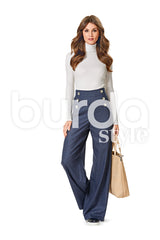 Burda Style Miss Pants Trousers Sewing Pattern for Stylish Creations B6573