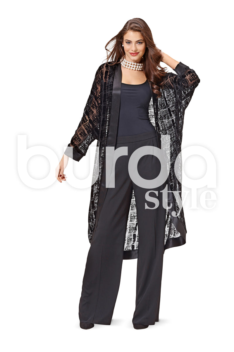 Burda Style Miss Jacket Sewing Pattern for Stylish Creations B6588
