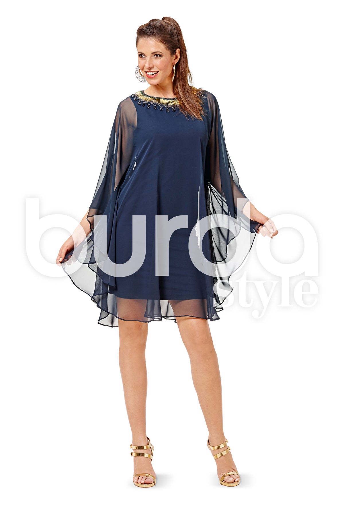 Burda Style Miss Dress and Top Sewing Pattern B6589