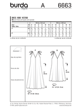 Burda Style Miss Dress Sewing Pattern for Stylish Creations B6663
