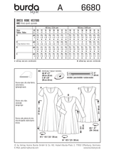 Burda Style Plus Dress: Stylish Sewing Pattern for Every Occasion B6680