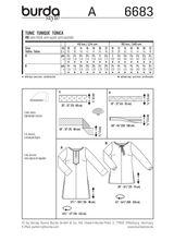 Burda Style Miss Tunic Sewing Pattern for Stylish Creations B6683