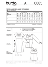 Burda Style Miss Dress Sewing Pattern for Stylish Creations B6685