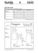 Burda Style Miss Dress Sewing Pattern for Stylish Creations B6686
