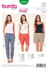 Burda Style Stylish Pants Sewing Pattern for Fashion Enthusiasts B6938