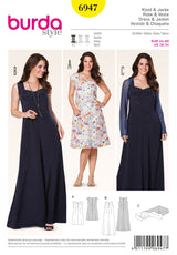 Burda Style Plus Size Fashion: Stylish Sewing Pattern for All Sizes B6947