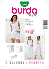 Burda Style Stylish Pant Sewing Pattern for Fashion Enthusiasts B7966
