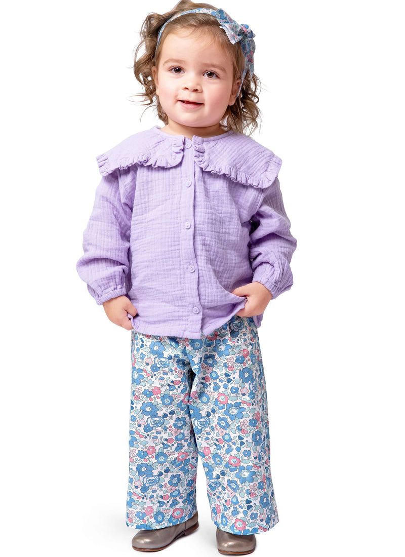 Burda Style Babies Trousers Sewing Pattern for Easy Crafting B9202