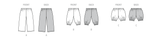 Burda Style Babies Trousers Sewing Pattern for Easy Crafting B9202