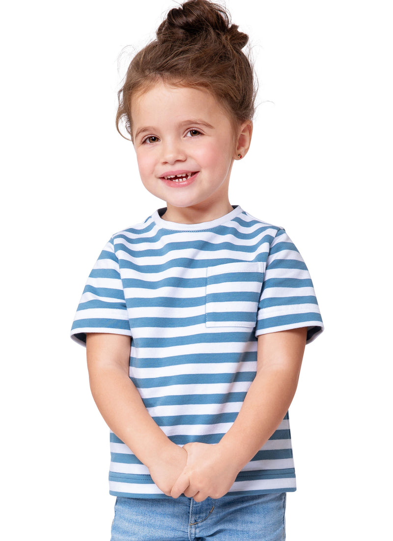 Burda Style Toddlers' T-Shirt Sewing Pattern B9205