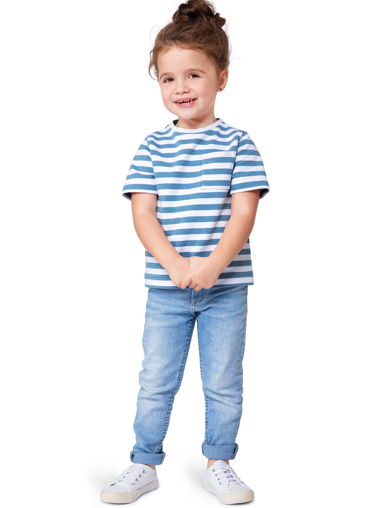 Burda Style Toddlers' T-Shirt Sewing Pattern B9205