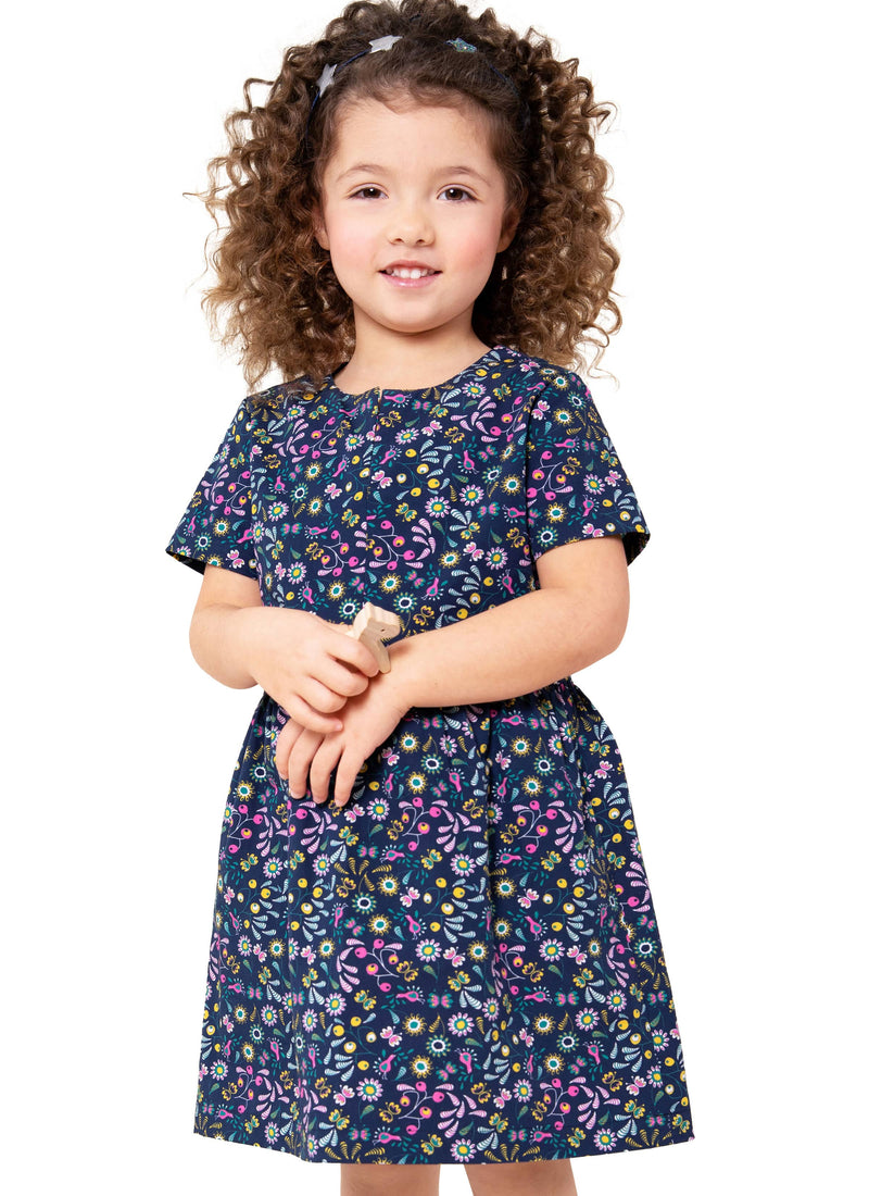 Burda Style Children's Dress Sewing Pattern for Creative Projects B9212