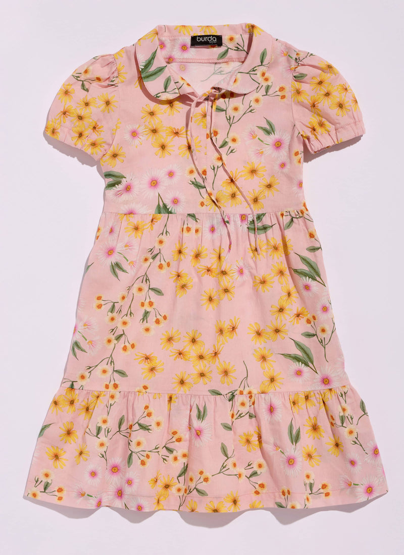 Burda Style Children's Dress Sewing Pattern for Creative Projects B9212