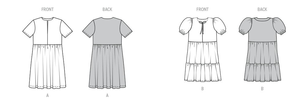 Burda Style Children's Dress Sewing Pattern for Creative Projects B9212