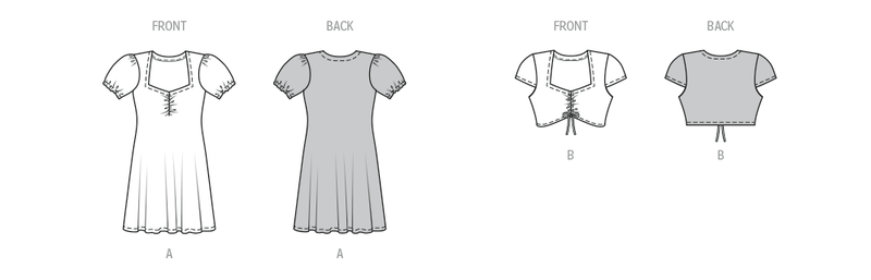 Burda Style Children's Dress & Shirt Sewing Pattern B9214