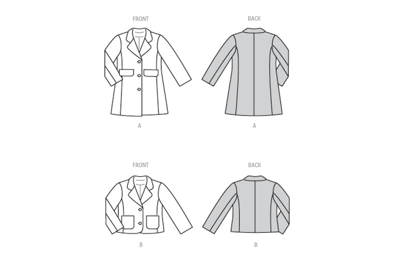 Burda Style Children's Coats Sewing Pattern for Stylish Kids B9215