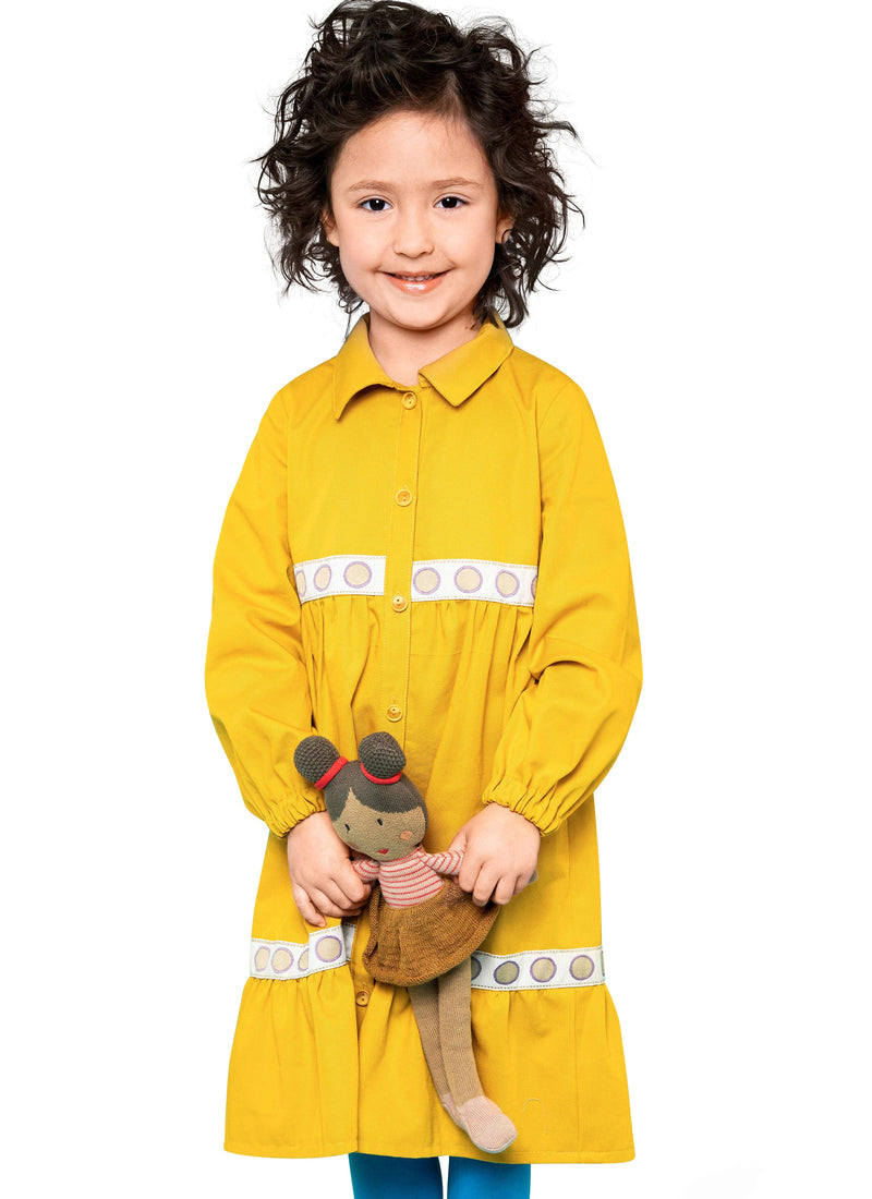 Burda Style Children's Dresses Sewing Pattern for Stylish Kids B9217