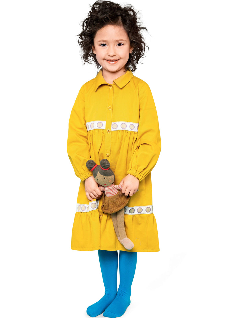 Burda Style Children's Dresses Sewing Pattern for Stylish Kids B9217