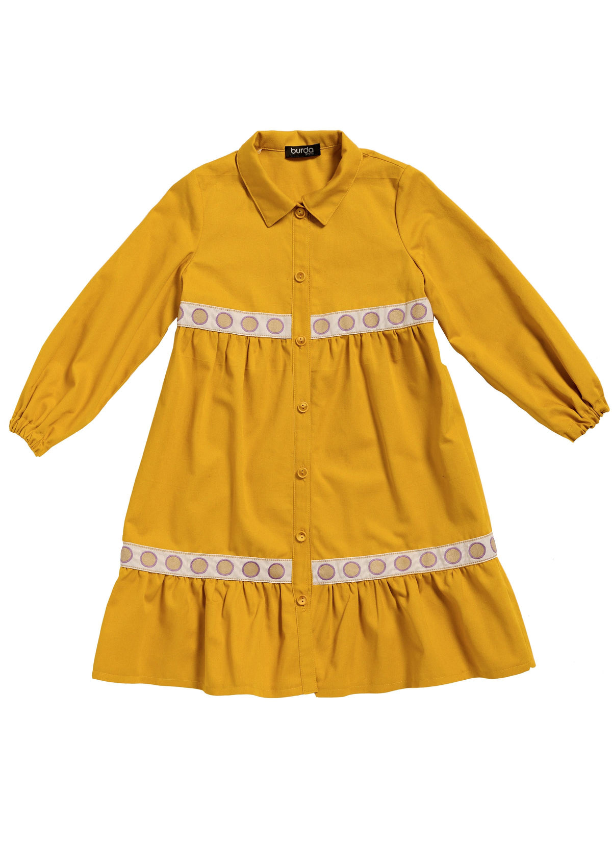 Burda Style Children's Dresses Sewing Pattern for Stylish Kids B9217