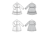 Burda Style Children's Dresses Sewing Pattern for Stylish Kids B9217