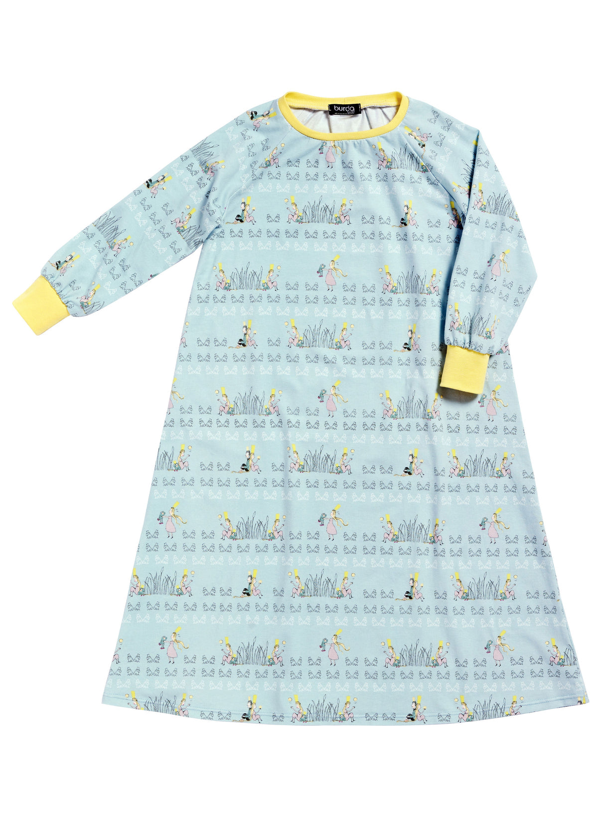 Burda Style Children's Sleepwear Sewing Pattern Guide B9218