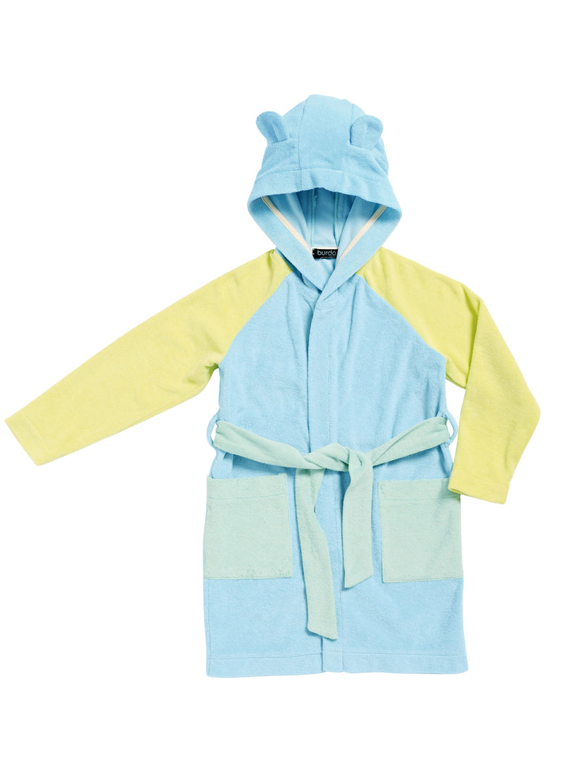 Burda Style Children's Bathrobe Sewing Pattern Guide B9219
