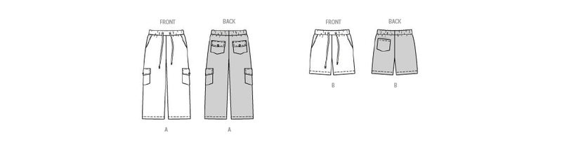 Burda Style Children's Pants Sewing Pattern for Fashionable Kids B9224