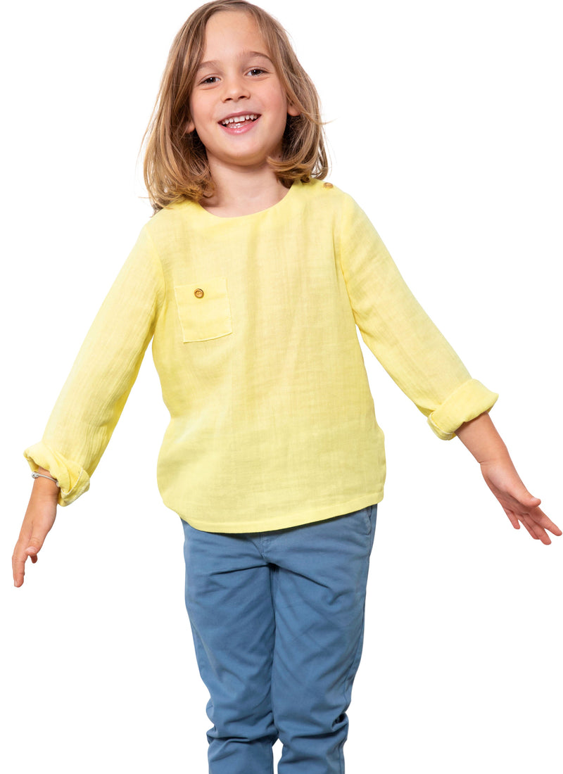 Burda Style Children's Shirt Sewing Pattern for Stylish Kids B9227