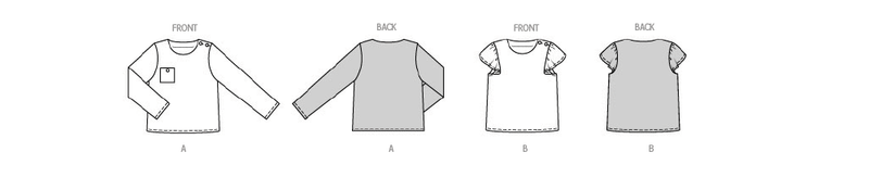 Burda Style Children's Shirt Sewing Pattern for Stylish Kids B9227