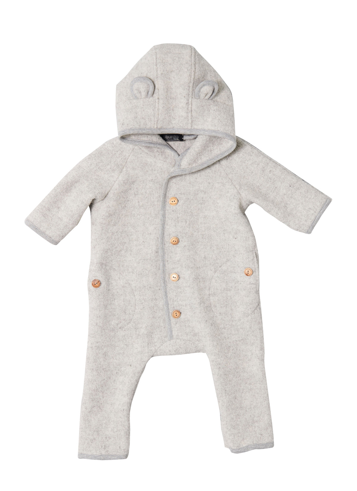 Burda Style Babies' Jumpsuit Sewing Pattern for Easy Crafting B9235