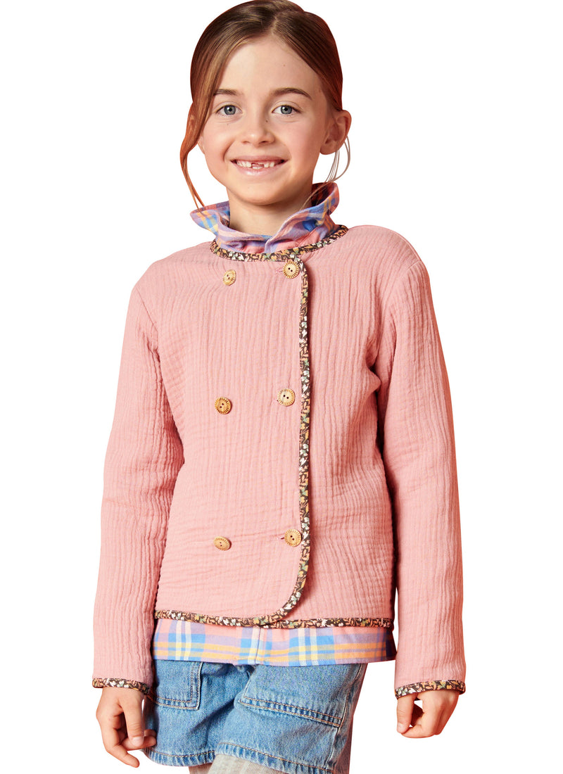 Burda Style Children's Jacket Sewing Pattern for Kids B9236