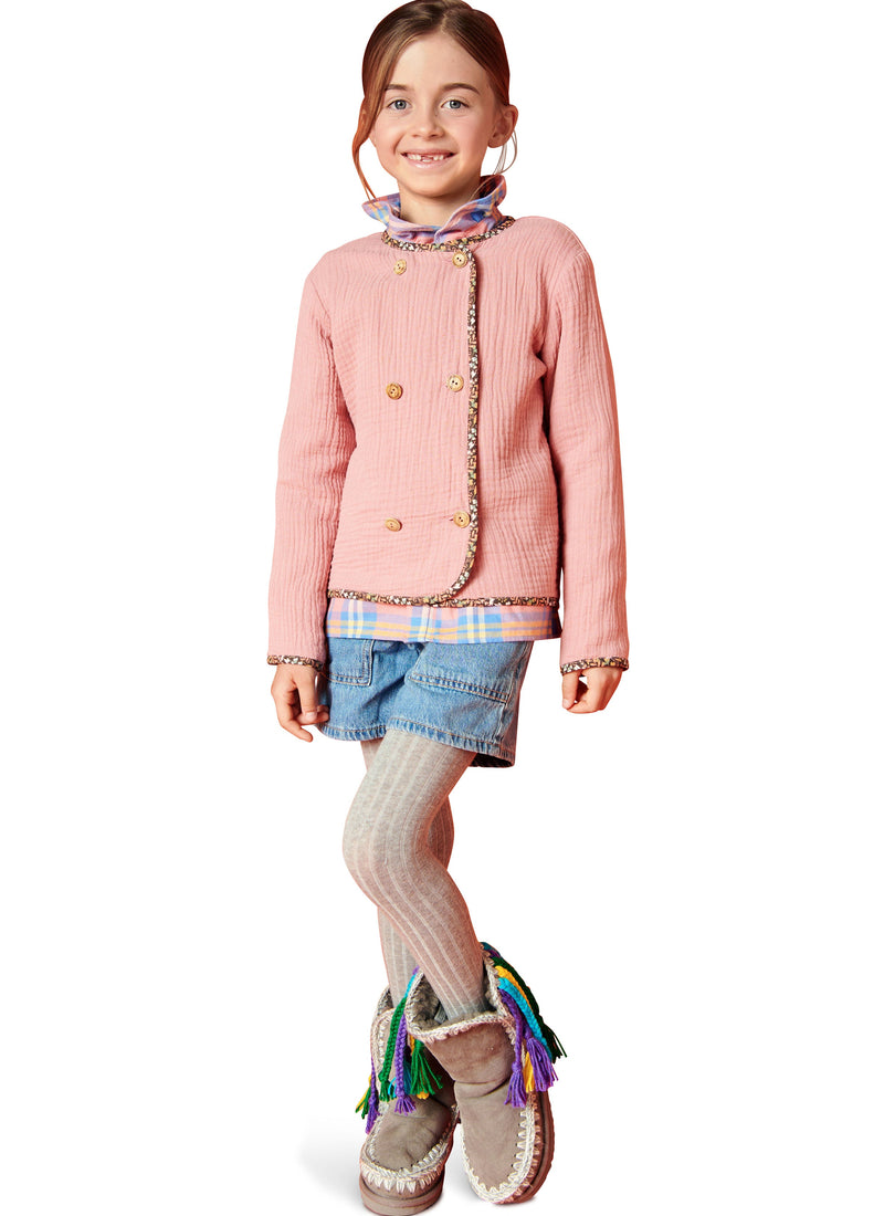 Burda Style Children's Jacket Sewing Pattern for Kids B9236