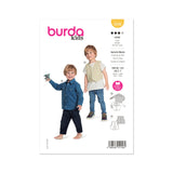 Burda Style Children's Shirt, Waistcoat & Vest Sewing Pattern B9248