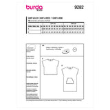Burda Style Children's Top and Dress Sewing Pattern B9282