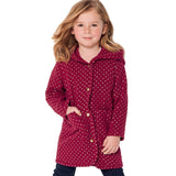Burda Style Children's Coat – Jacket – Hood Sewing Pattern B9289