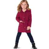 Burda Style Children's Coat – Jacket – Hood Sewing Pattern B9289
