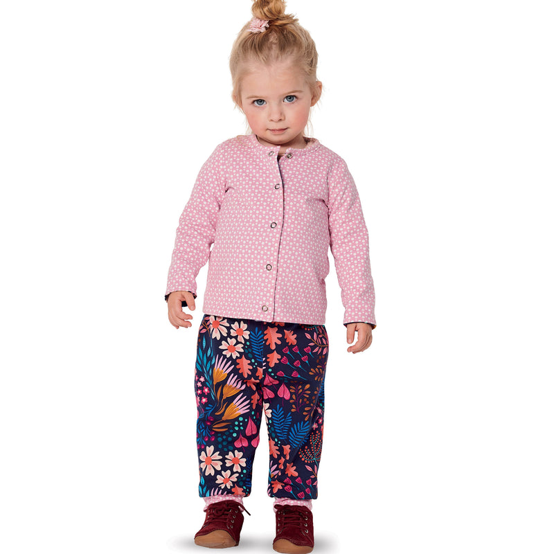 Burda Style Babies' Jacket Reversible Sewing Pattern B9293