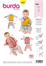 Burda Style Baby Sportswear Sewing Pattern for Stylish Creations B9297